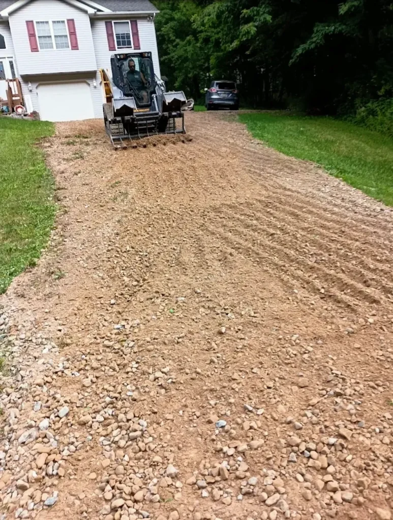 Driveway Ripping and Grading