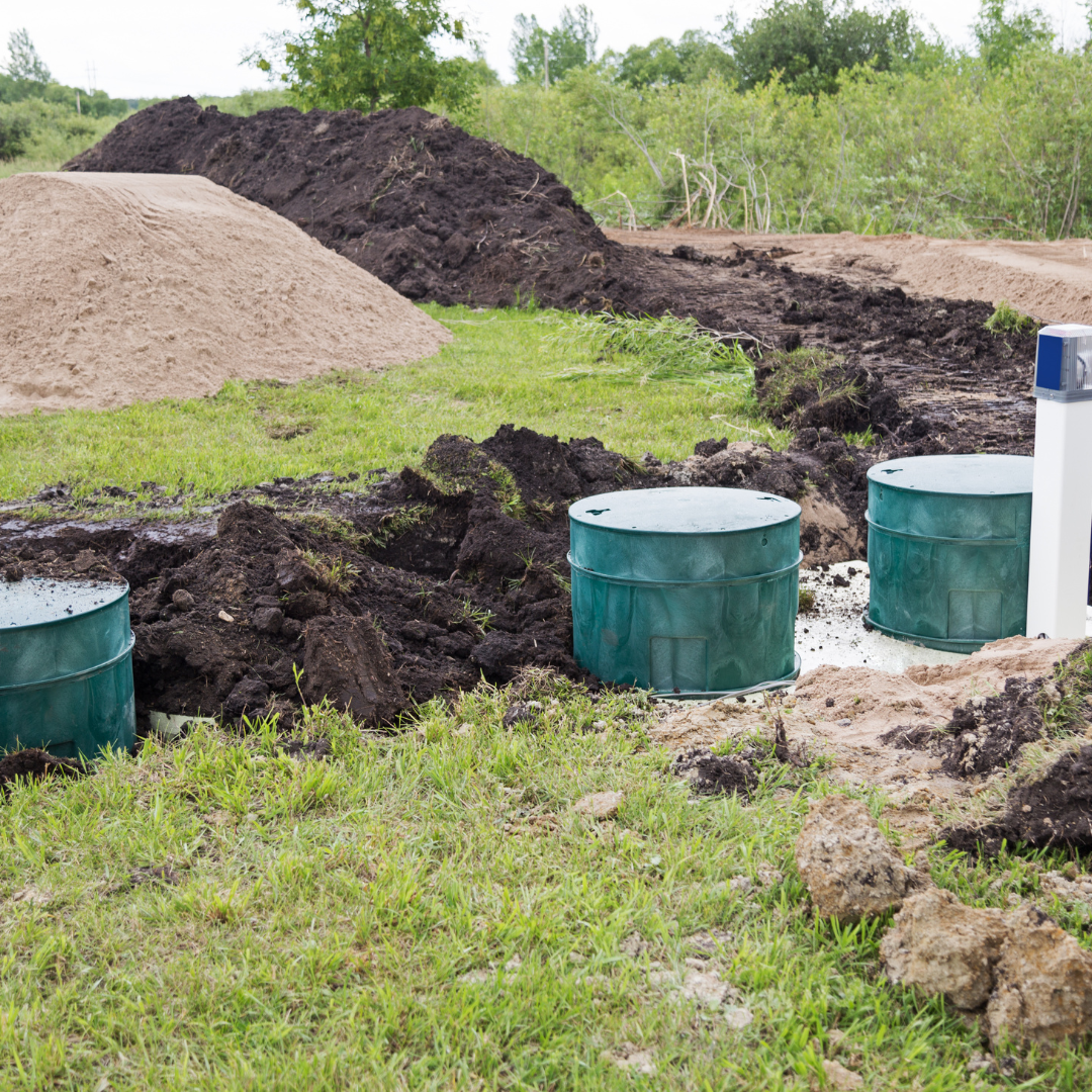 Septic system installation